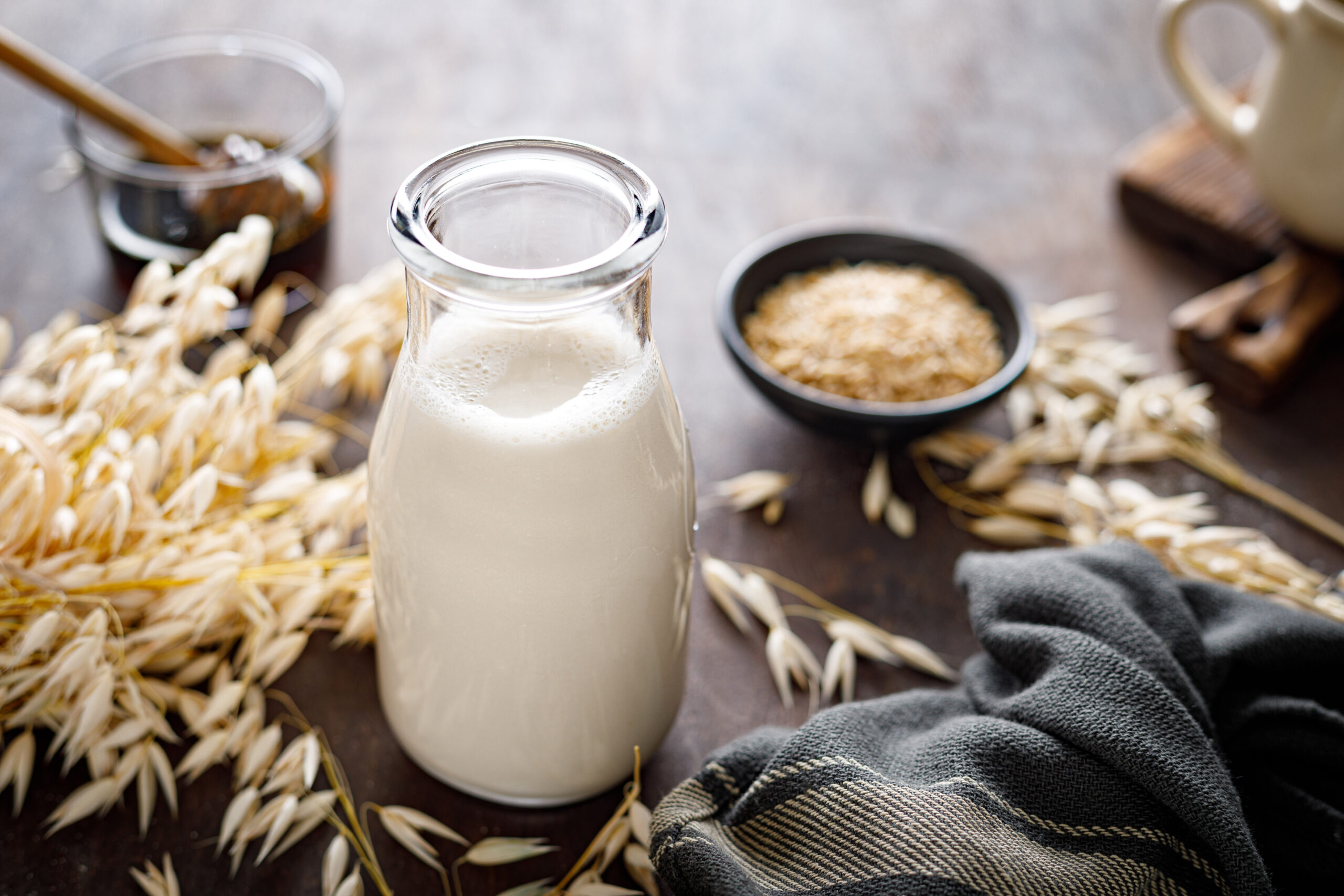 vegane Milch für veganen Eierlikör