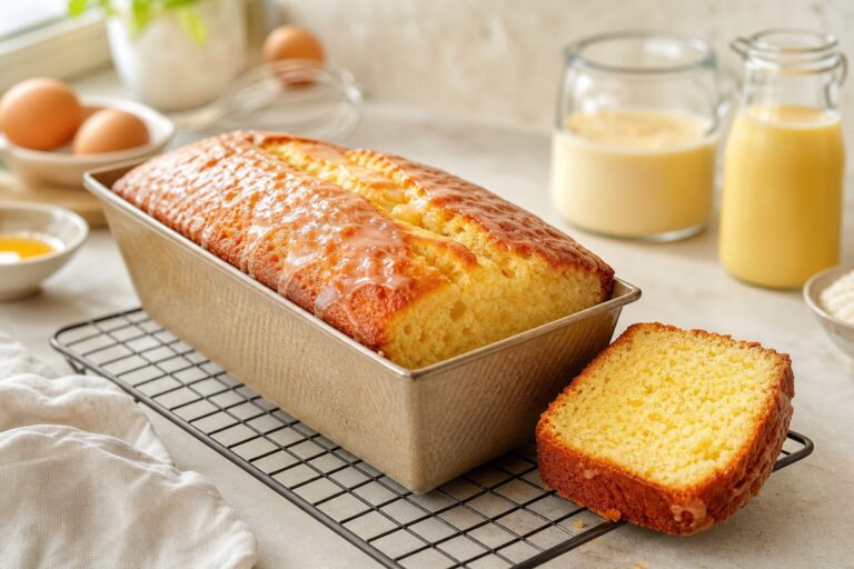 Saftiger Eierlikörkuchen mit Öl aus der Kastenform